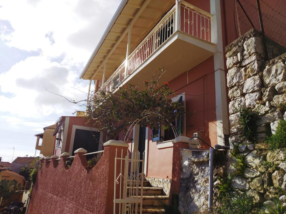 Traditional Panoramic Sea View House Lakones Exterior photo