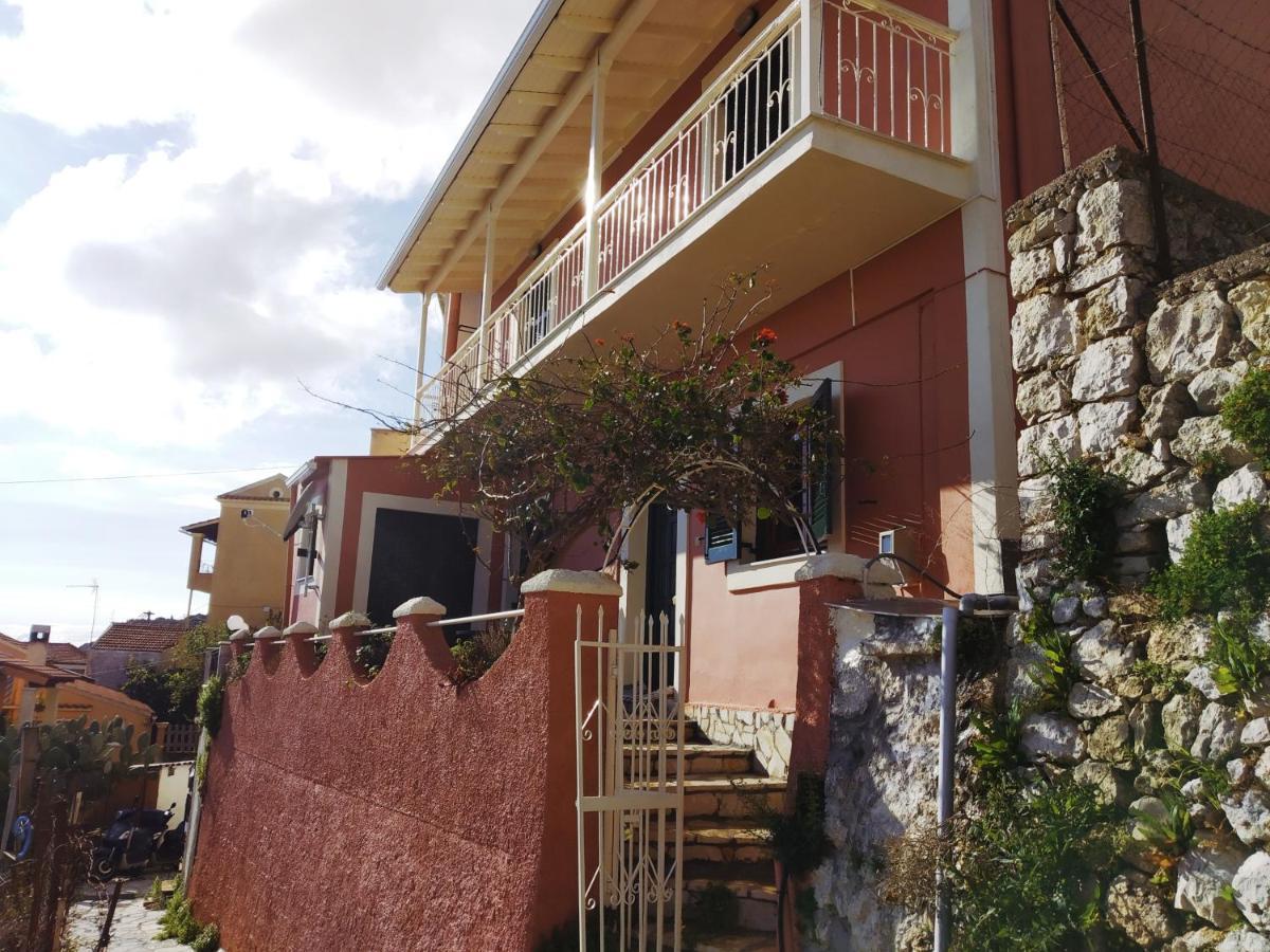 Traditional Panoramic Sea View House Lakones Exterior photo