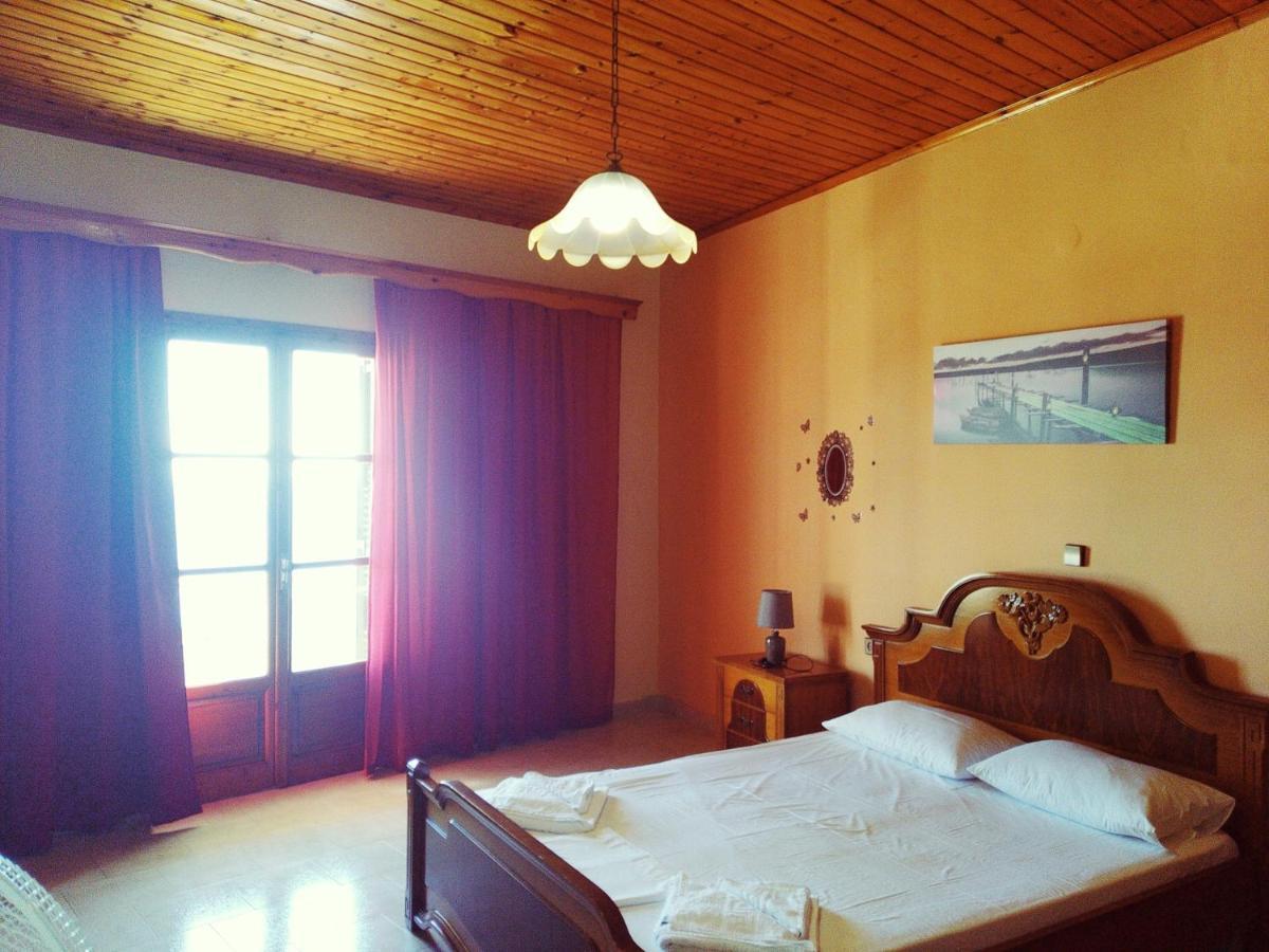 Traditional Panoramic Sea View House Lakones Exterior photo