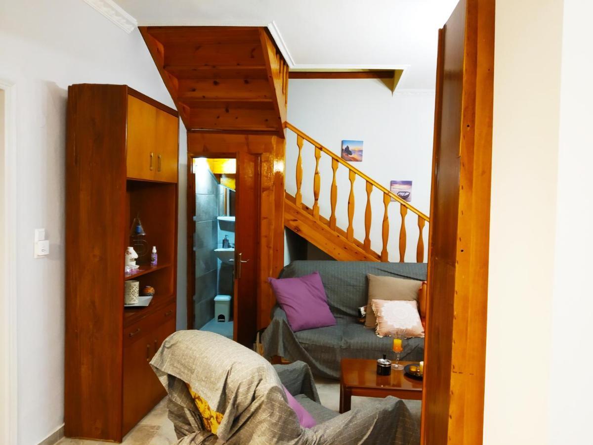 Traditional Panoramic Sea View House Lakones Exterior photo